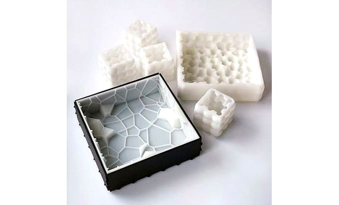 create a 3d printable mold design for silicone casting and resin projects