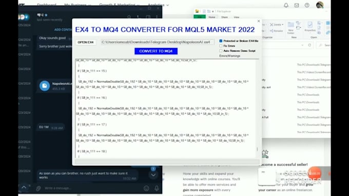 crack ea, recompile file forex ea and decrypt source code