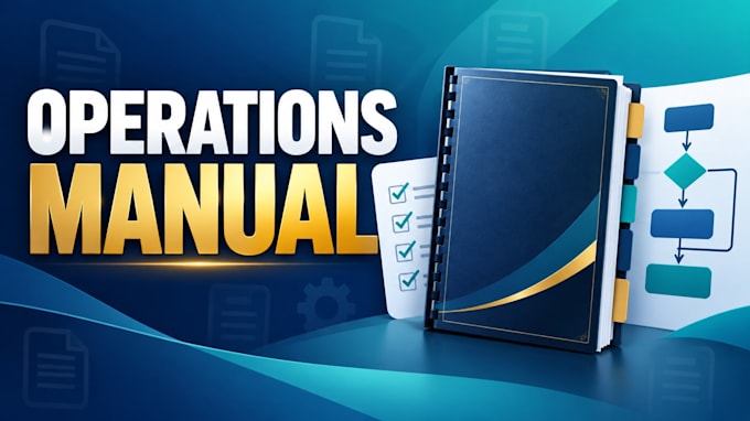 create a professional operations manual for your small business