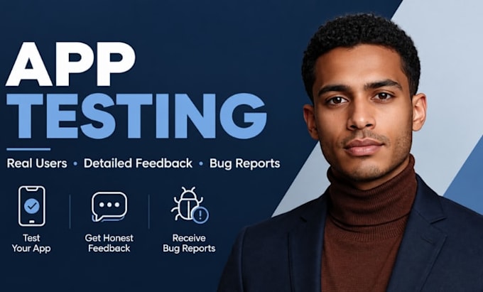 app testing, website testing, QA testing, app review and android user testing