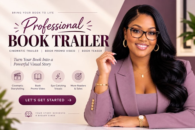 book trailer, cinematic trailer, book promo video, book teaser