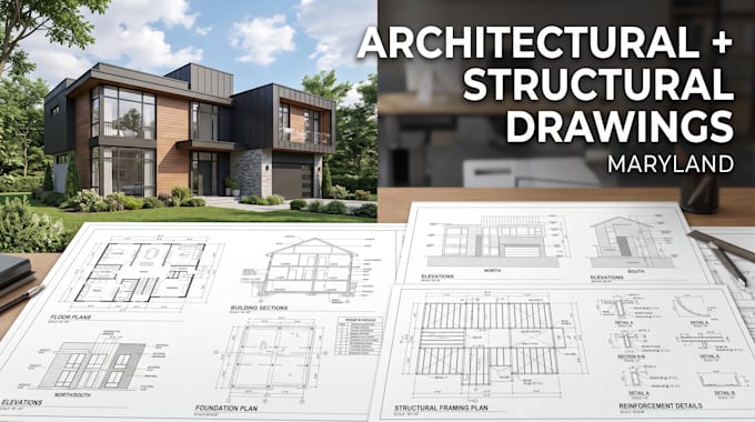 create architectural and structural drawings in maryland