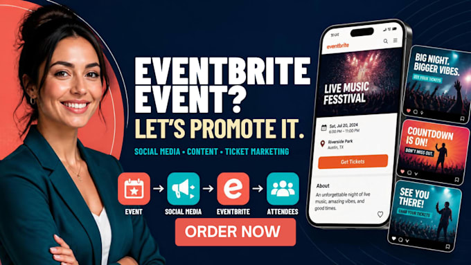 be your eventbrite event and promote ticket sales
