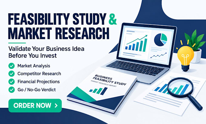 write a market research and feasibility study
