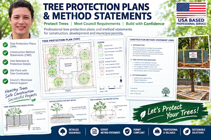 design tree protection plans and method statements