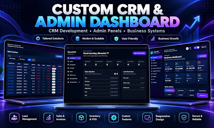 build a custom CRM dashboard for your business