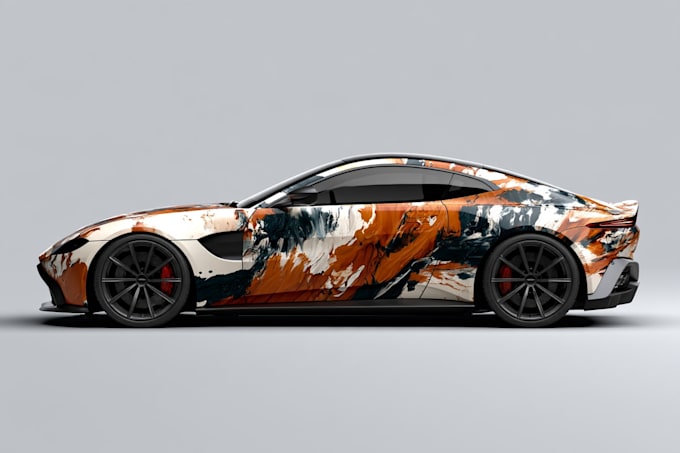 car wrap design, van wrap design