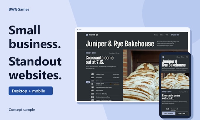 build a responsive website for your small business