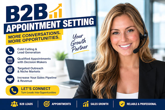 do b2b b2c cold calling and appointments setting