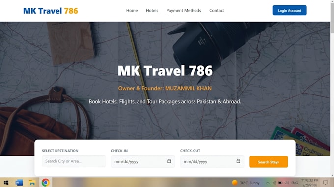 design and develop a modern responsive website using HTML CSS javascript