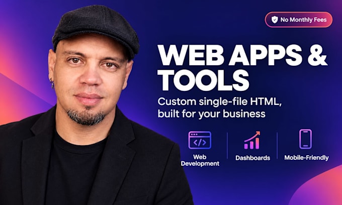 build a custom single file web app or tool for your business