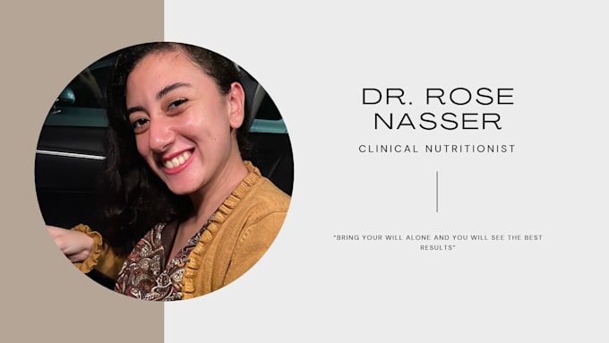 be your clinical nutritionist