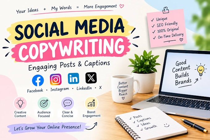 write social media copy for your business