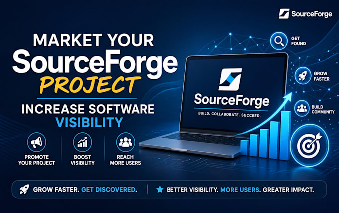 market your sourceforge project and increase software visibility
