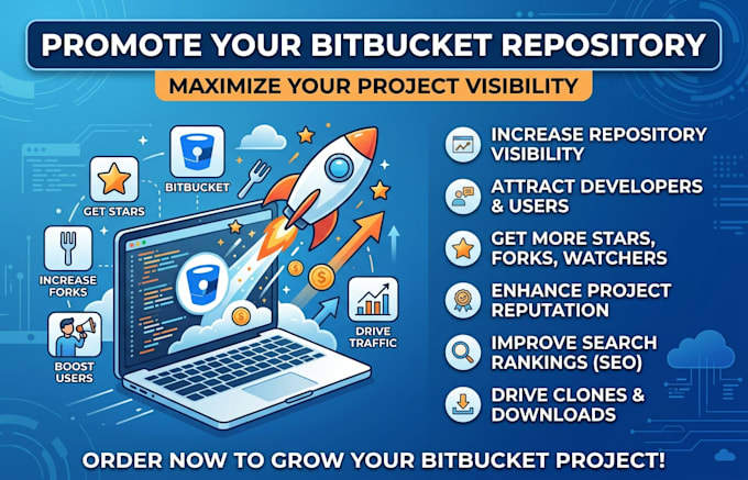 promote your bitbucket repository and grow your developer audience