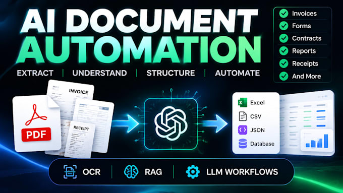 build ai document extraction and ocr automation systems