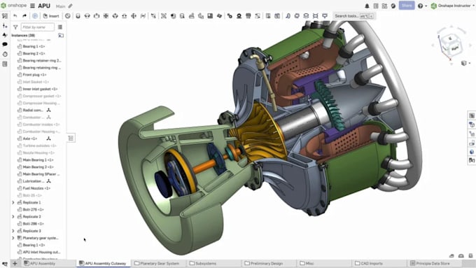do 3d cad modeling and mechanical design in onshape