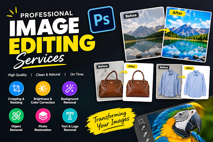 enhance, retouch, and improve your images