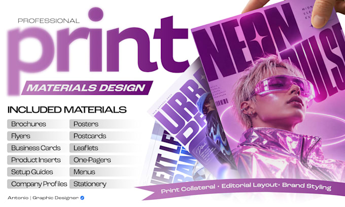 design brochures flyers and print marketing collateral