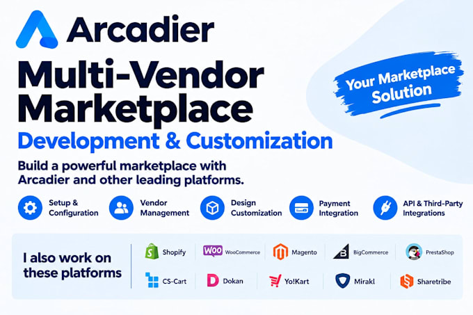 build arcadier multivendor marketplace arcadier developer arcadier marketplace
