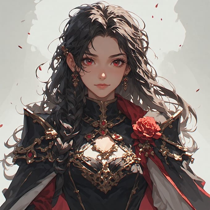 make unique  fantasy charecter design