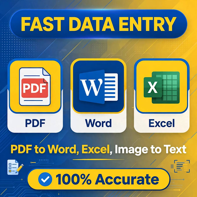 fast entry typing and excel data conversation conversion