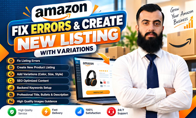 create amazon product listing, product description, amazon fba listings