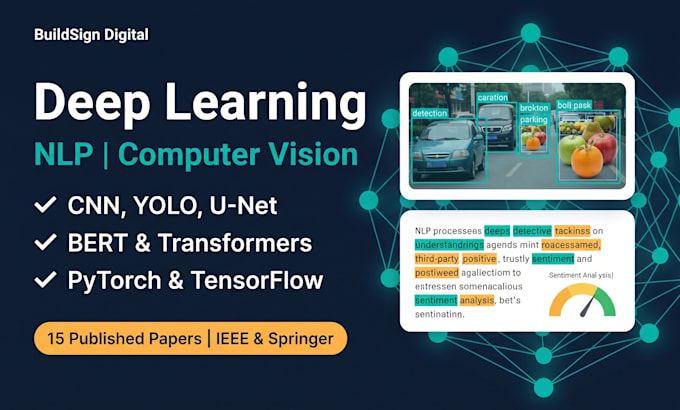 build deep learning, nlp and computer vision models in python