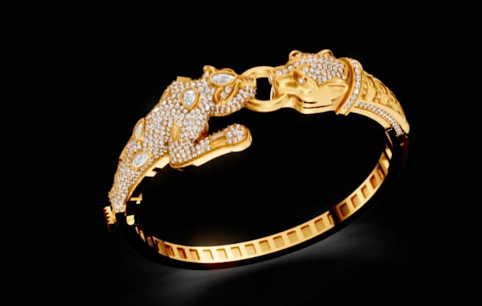 do custom leopard panther bracelet