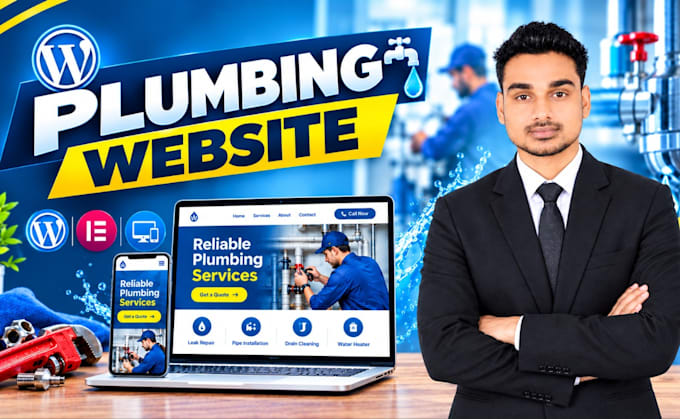 build a lead focused wordpress website for plumbers
