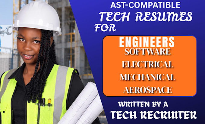 write a professional engineering resume and CV