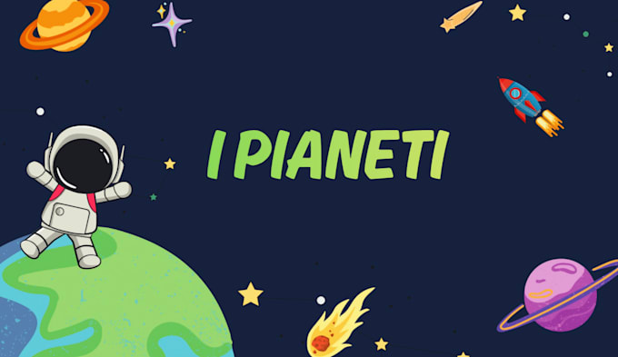 design powerpoint and canva presentation in italian