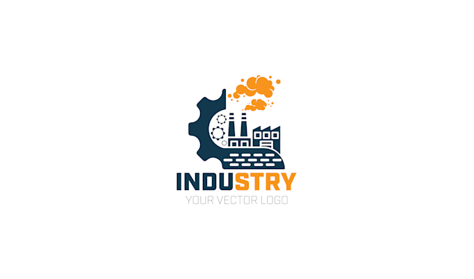 create a unique manufacturing and industry logo design