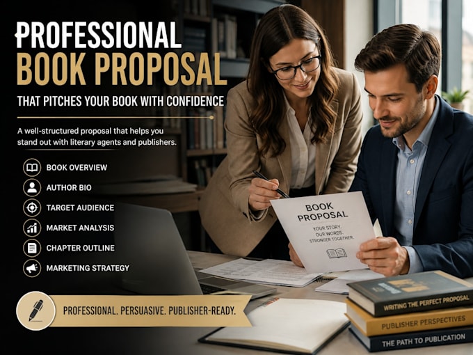 create a professional book proposal for your book
