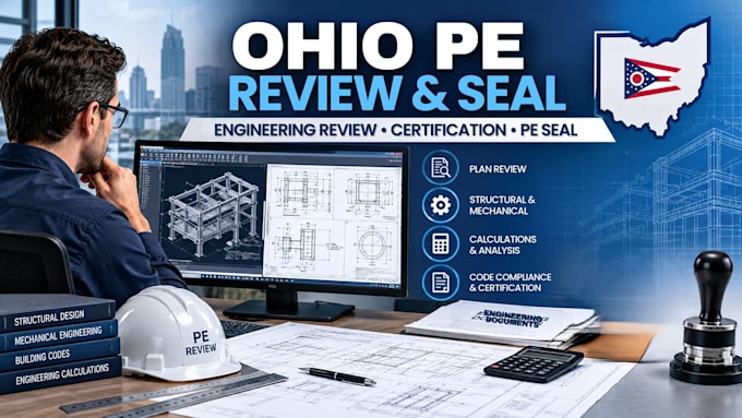 do ohio review, stamp and seal, engineering review and certification