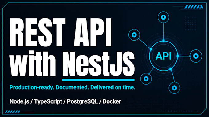 build a scalable rest API with nestjs