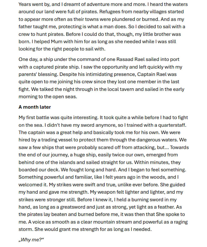 write a custom backstory for your ttrpg character