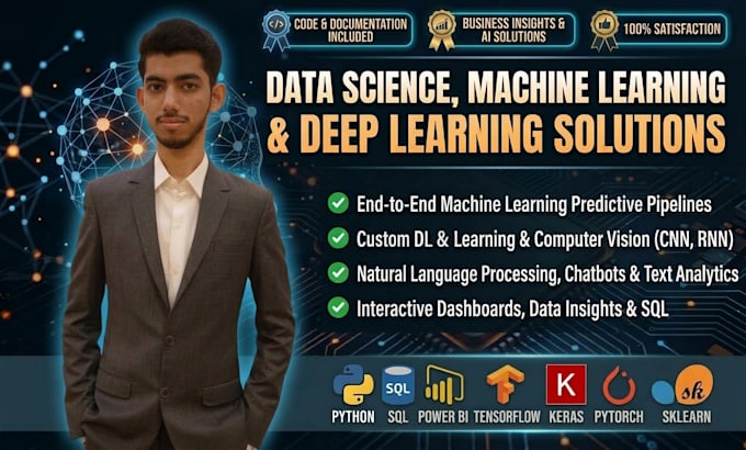 build machine learning, deep learning, nlp models in python