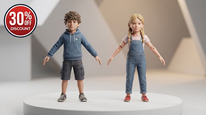 design 3d toy model, 3d figurine, action figure 3d sculpting, 3d character model