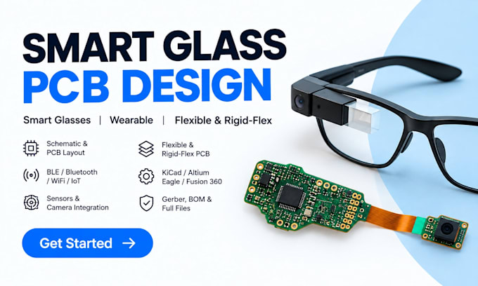 do smart glasses pcb design, ai smart glasses, wearable pcb and rigid flex