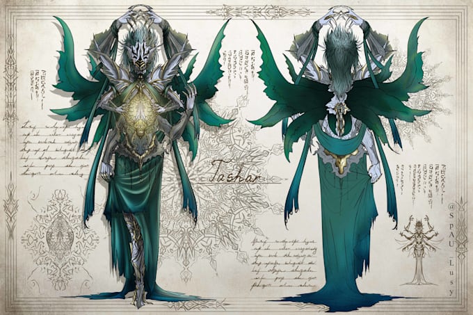 create design of your creature or oc