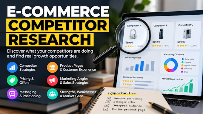 research your ecommerce competitors