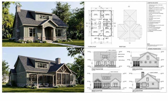 create construction electrical drawings, mep, plumbing and hvac plans