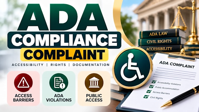 prepare an ada compliance complaint