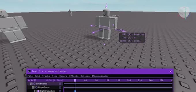create roblox animation, 3d animation, combat moves, emotes and cinematic scenes