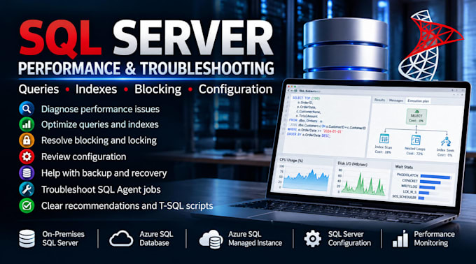 optimize slow sql server queries and stored procedures