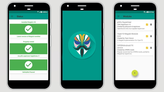 do android rooting, firmware flashing, bootloader install magisk and custom rom