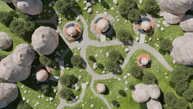 create 3d environment map for your game
