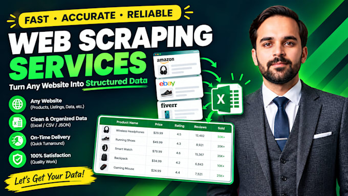 python web scraping, data extraction, and web crawling