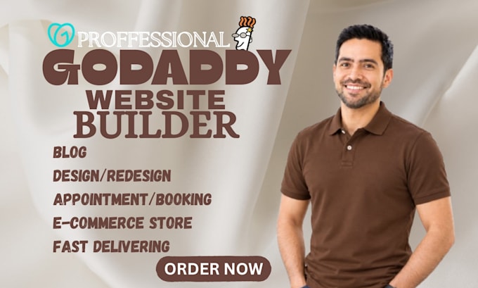 build godaddy website design redesign godaddy development godaddy ecommerce SEO